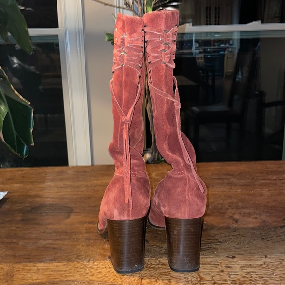 Coach Suede Boots - Picture 2 of 8